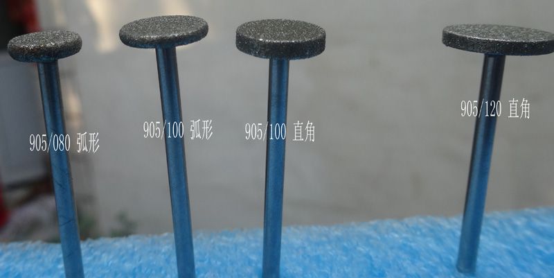 廠家供應(yīng)牙科技工材料綠膠輪帶柄拋光膠片廠用